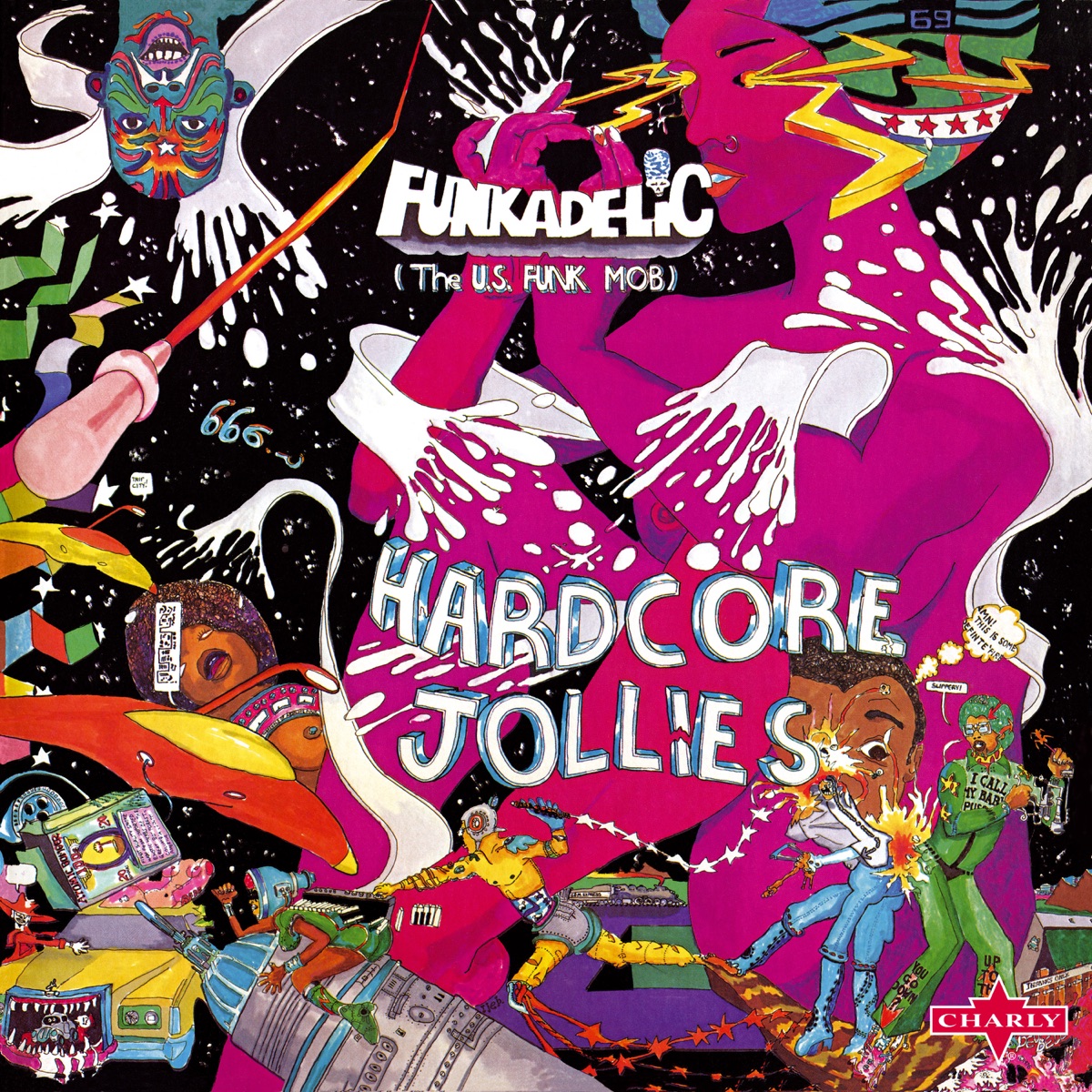 Обложка Funkadelic — Hardcore Jollies