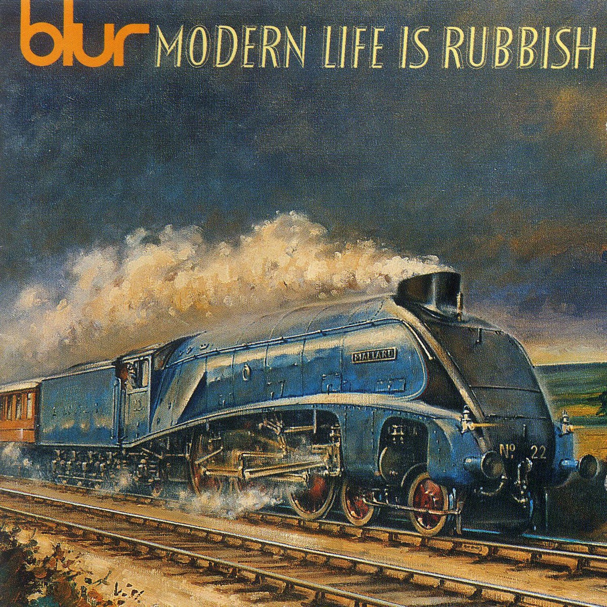 Обложка Blur — Modern Life Is Rubbish