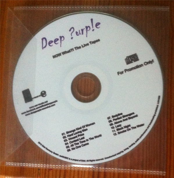 Обложка Deep Purple — The Now What?! Live Tapes