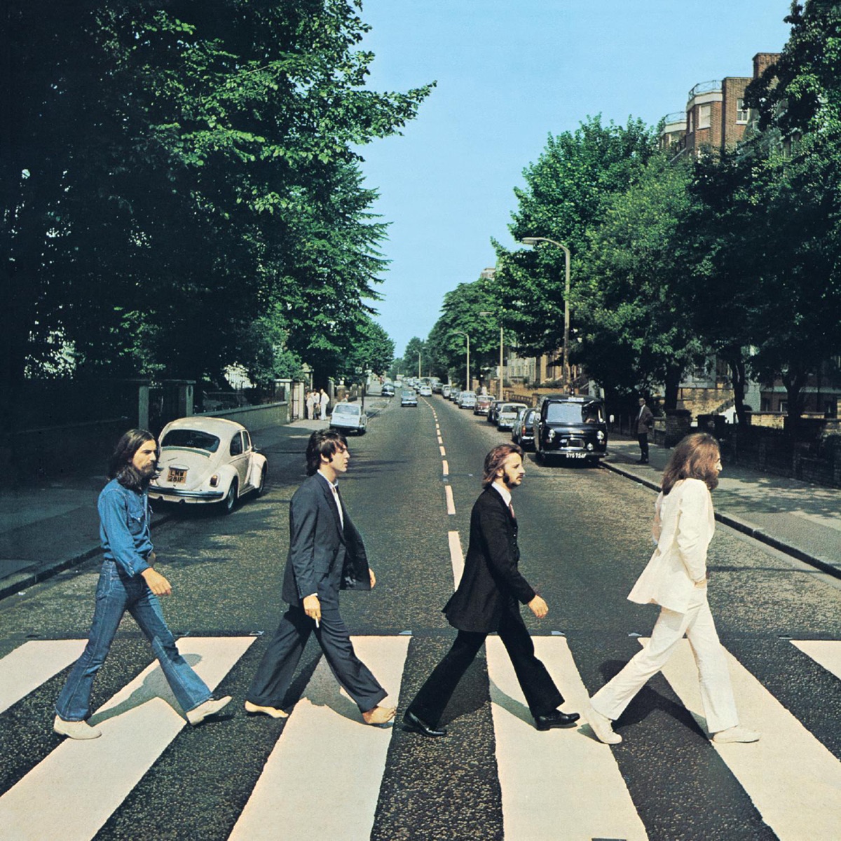 Обложка Beatles — ABBEY ROAD