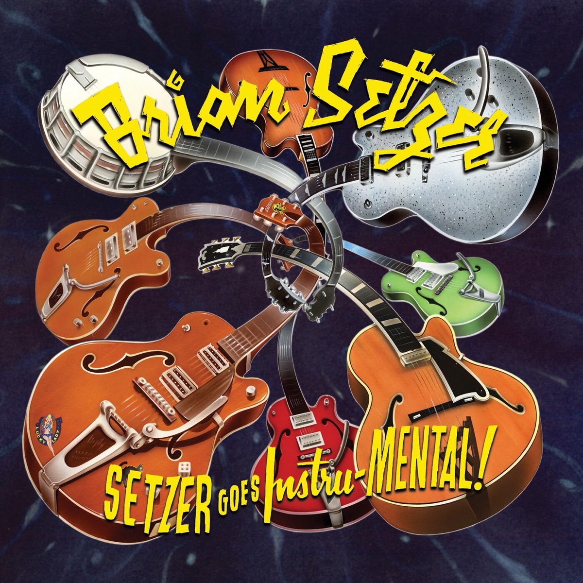 Обложка Brian Setzer — Setzer Goes Instru-Mental!