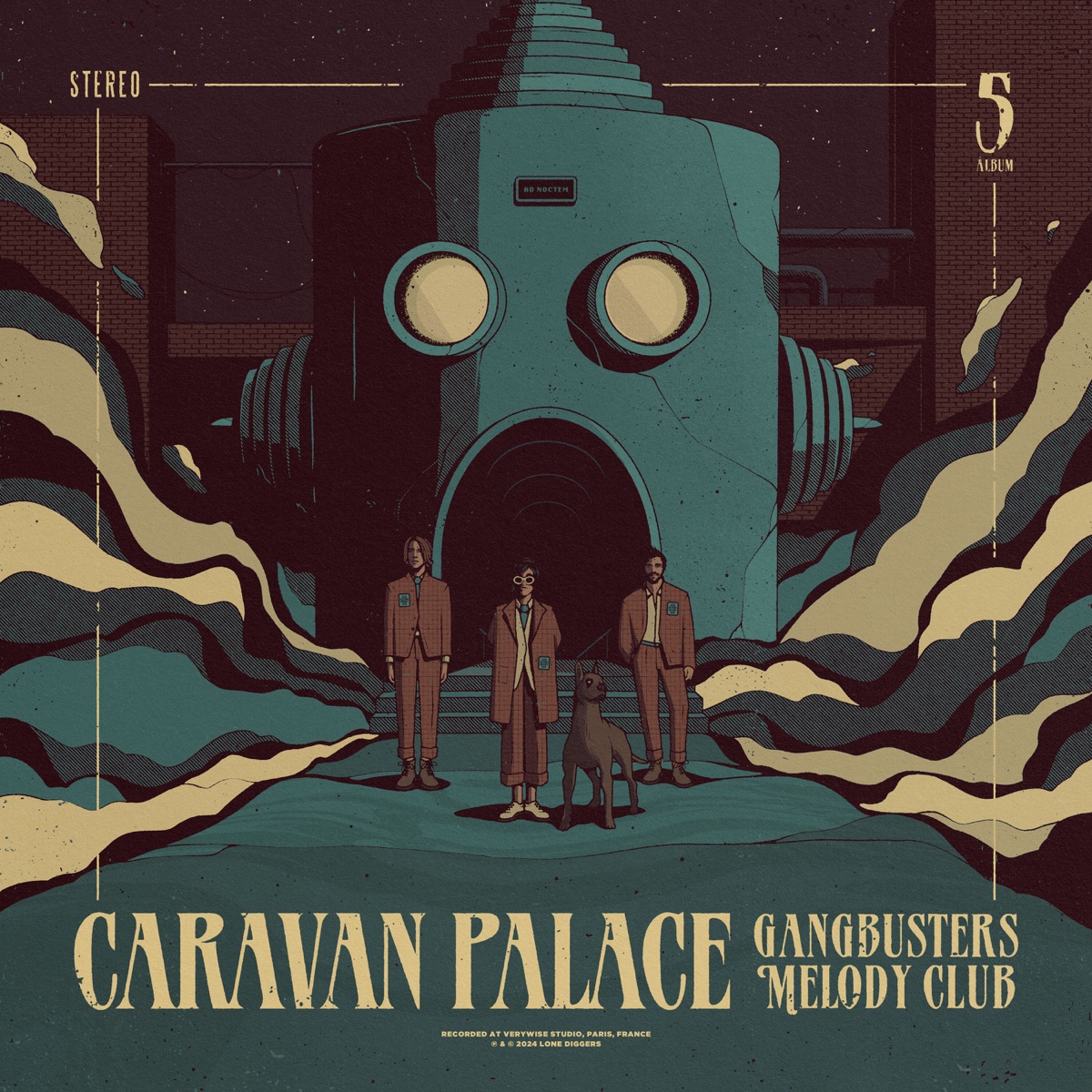 Обложка Caravan Palace — Gangbusters Melody Club