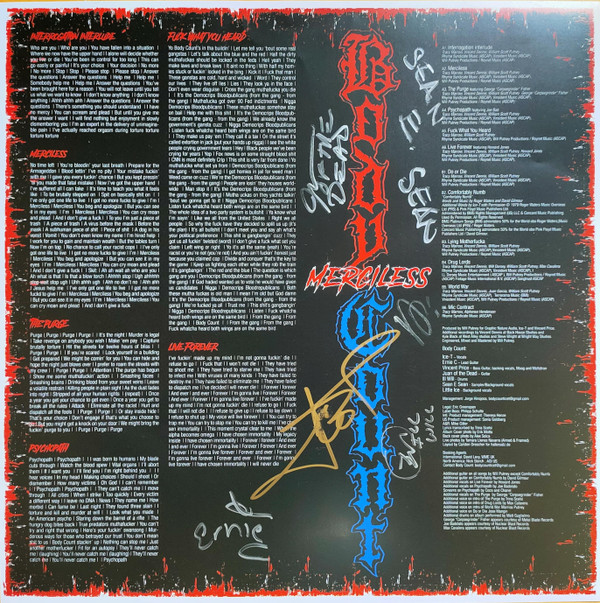 Обложка Body Count — Merciless