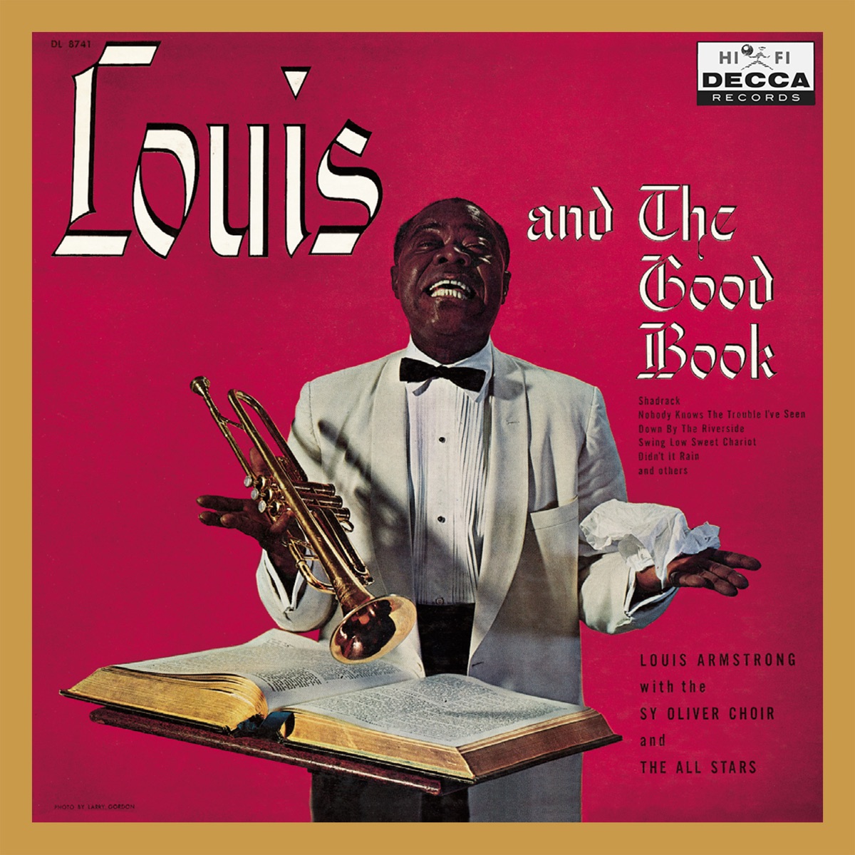 Обложка Louis Armstrong — LOUIS AND THE GOOD BOOK