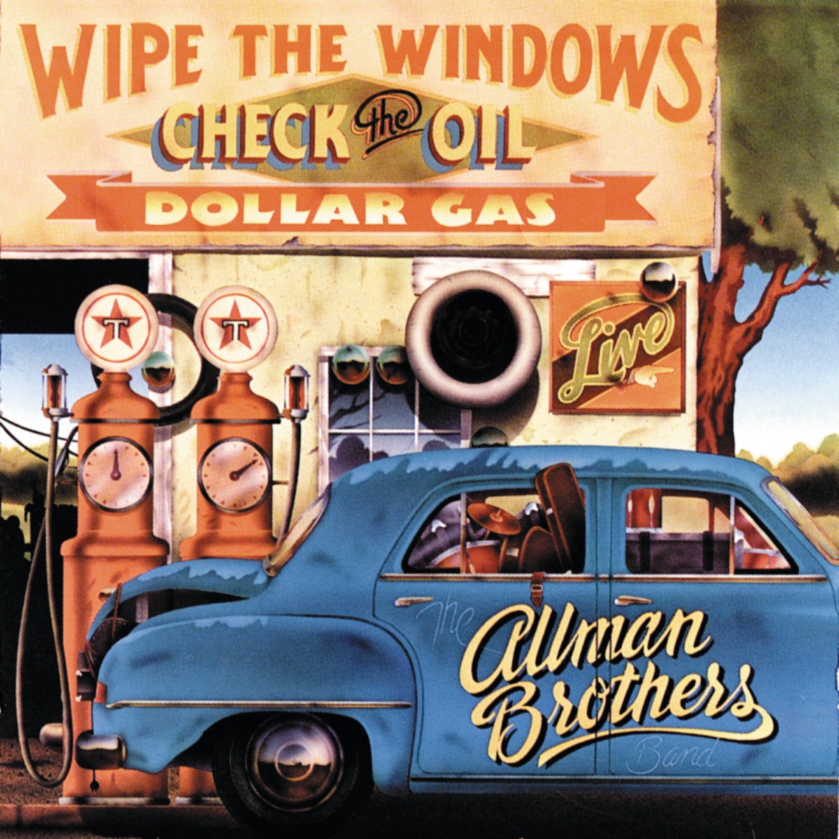 Обложка Allman Brothers Band — Wipe The Windows, Check The Oil, Dollar Gas