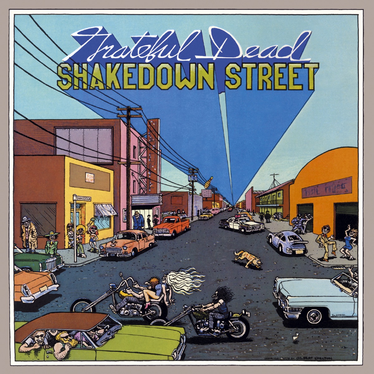 Обложка Grateful Dead — Shakedown Street