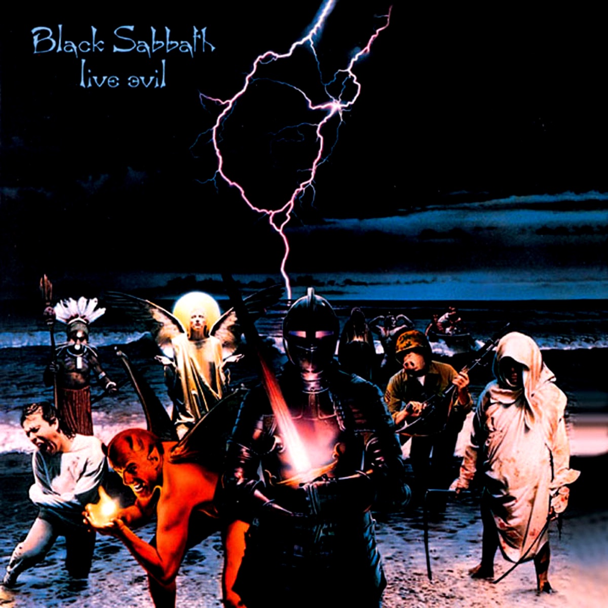Обложка Black Sabbath — Live Evil