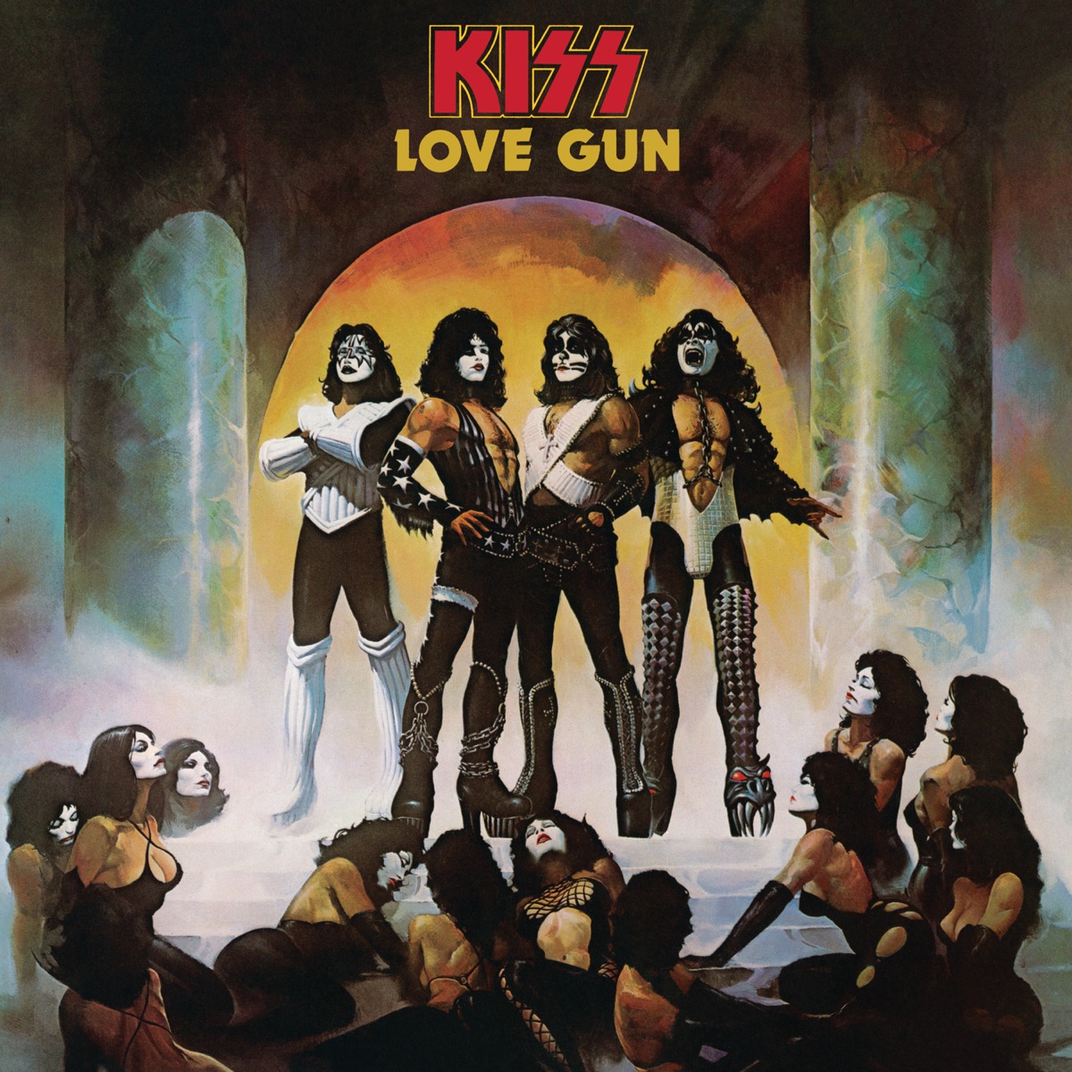 Обложка Kiss — Love Gun