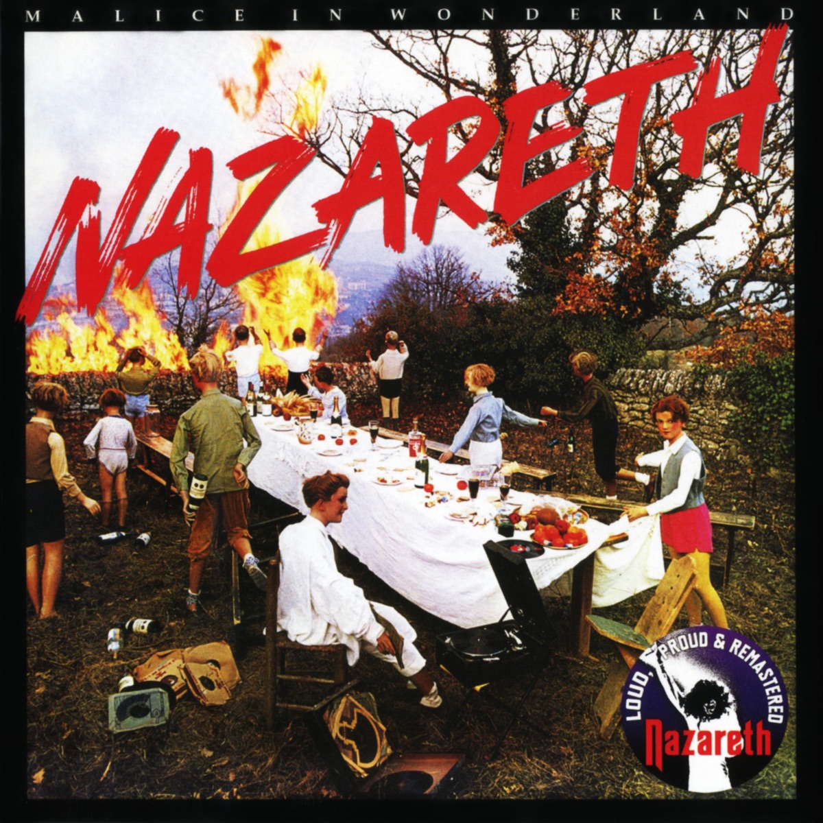 Обложка Nazareth — MALICE IN WONDERLAND