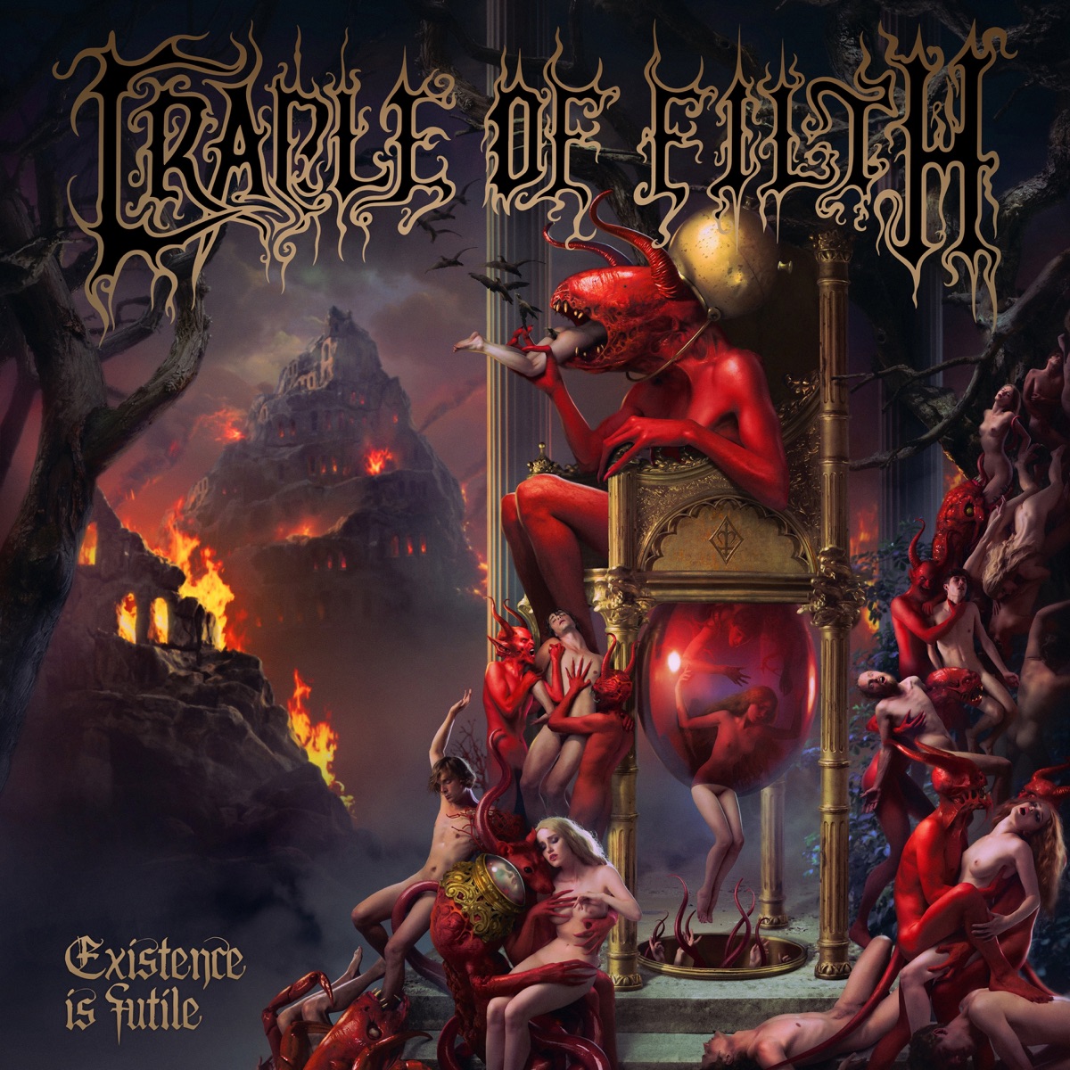 Обложка Cradle of Filth — Existence Is Futile