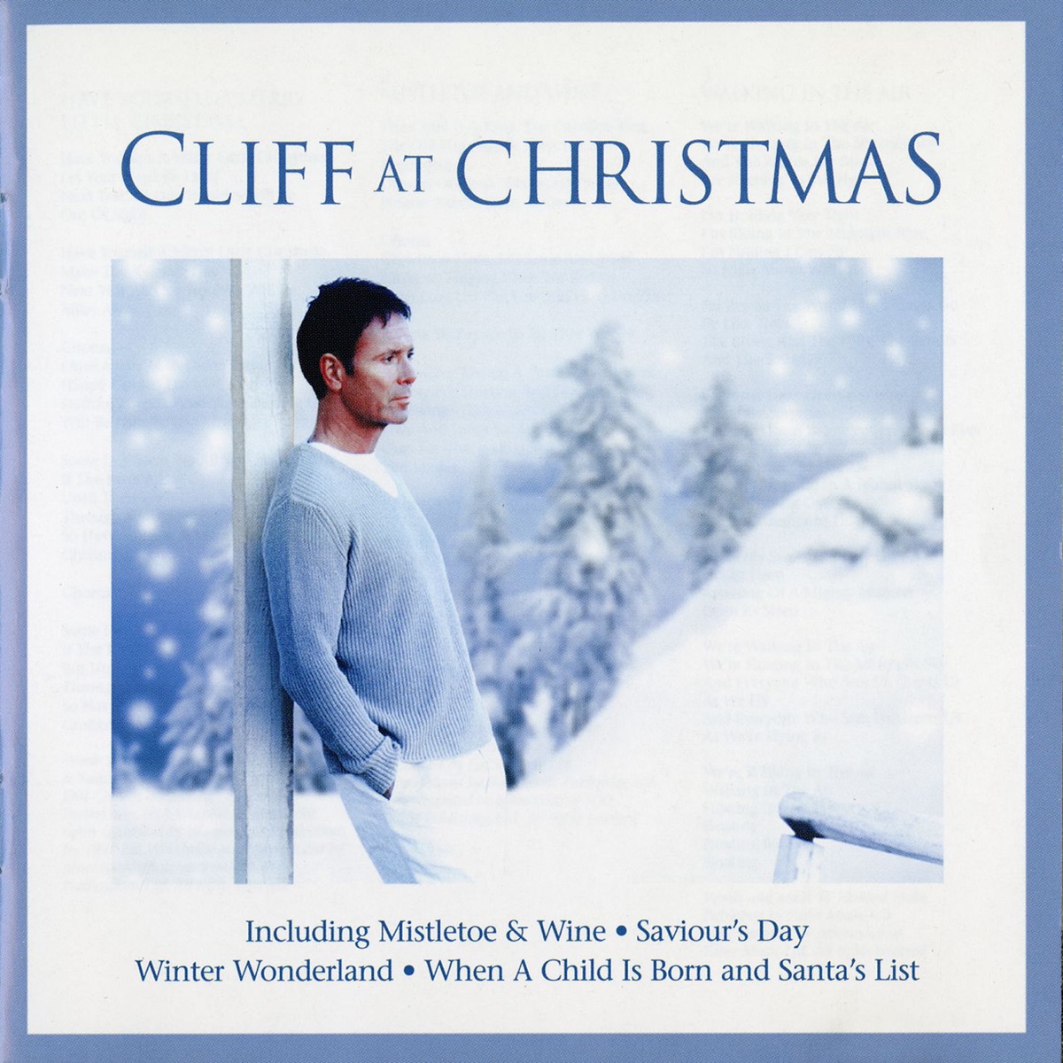 Обложка Cliff Richard — Christmas With Cliff