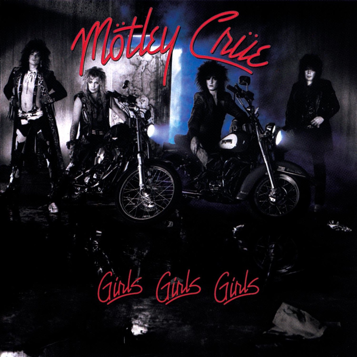 Обложка Mötley Crüe — Girls, Girls, Girls