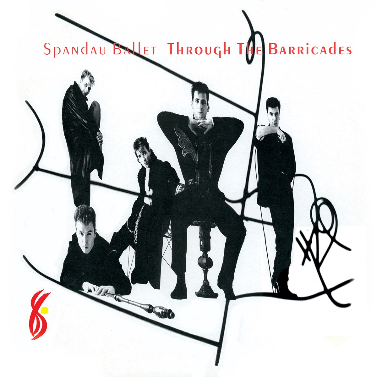 Обложка Spandau Ballet — Through The Barricades