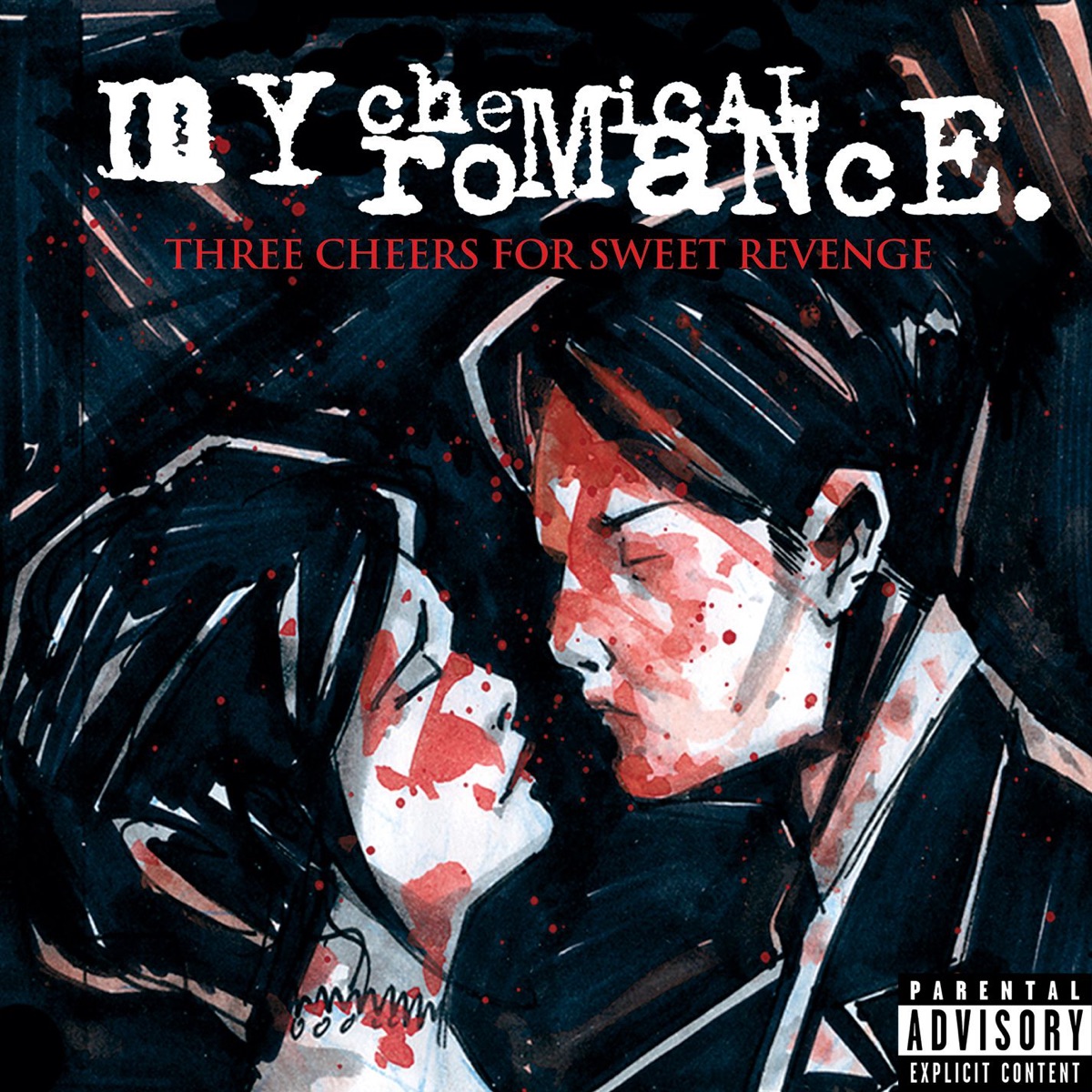 Обложка My Chemical Romance — Three Cheers for Sweet Revenge