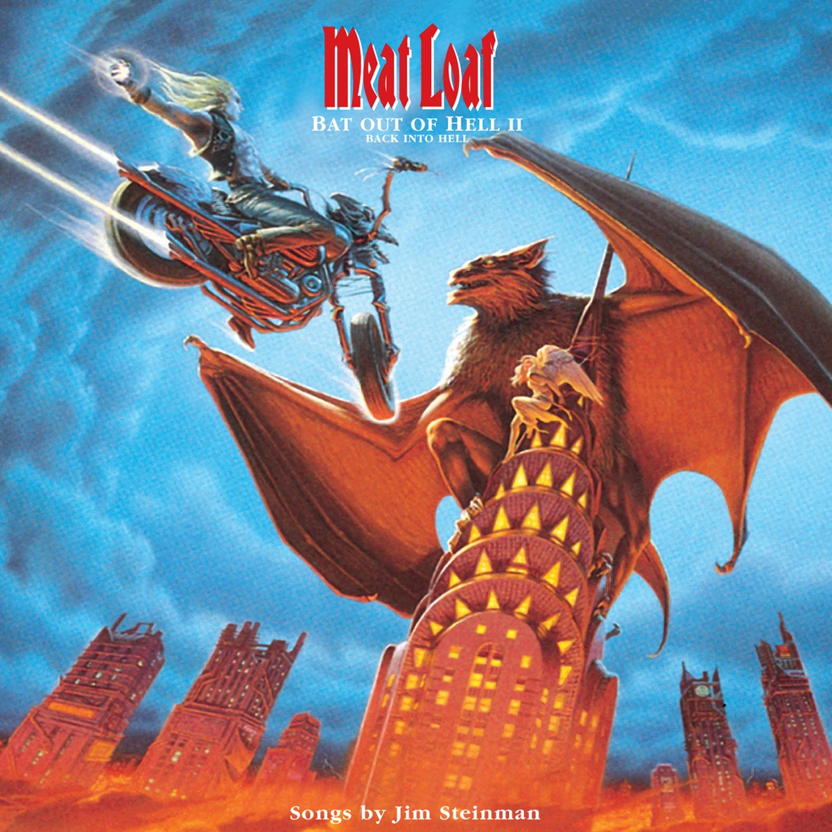 Обложка Meat Loaf — Bat Out Of Hell