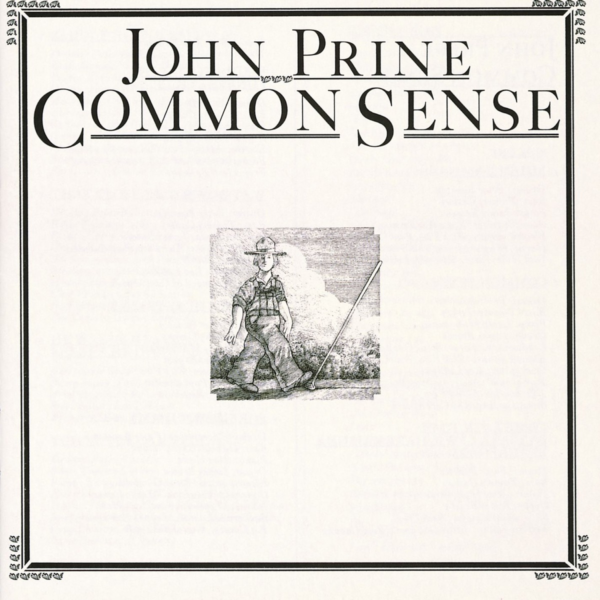 Обложка John Prine — Common Sense