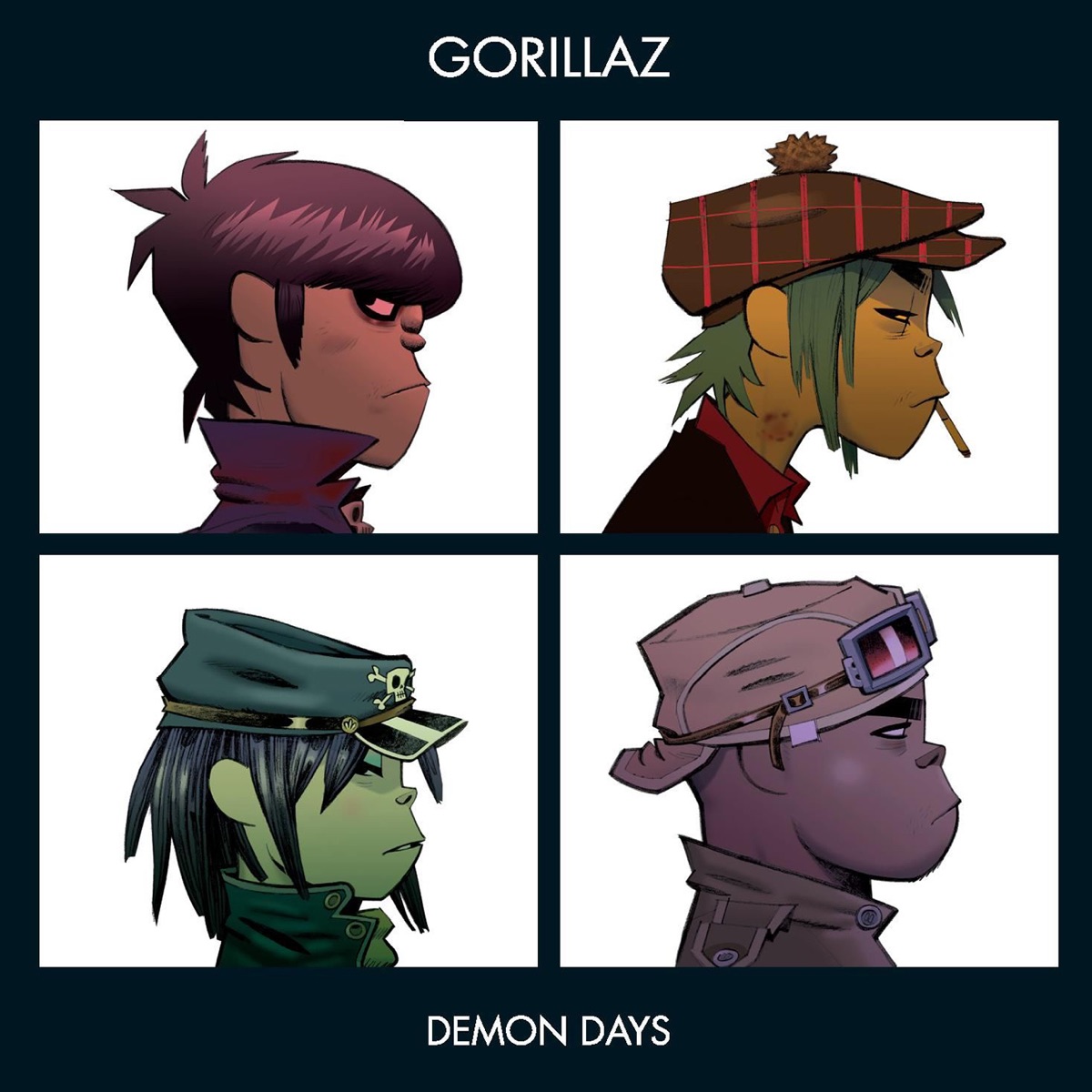 Обложка Gorillaz — Demon Days