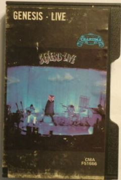 Обложка Genesis — Live
