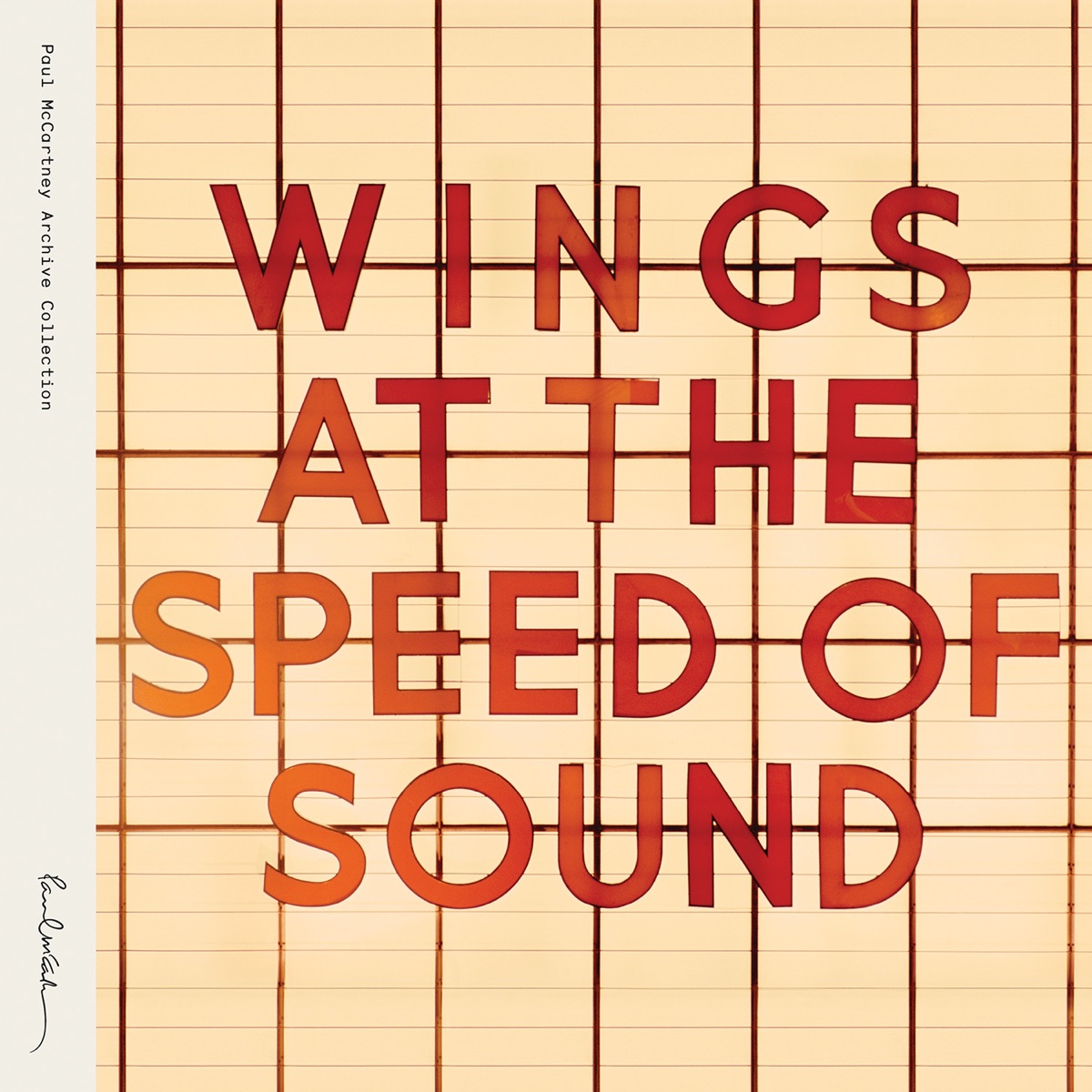 Обложка Paul McCartney — At The Speed Of Sound
