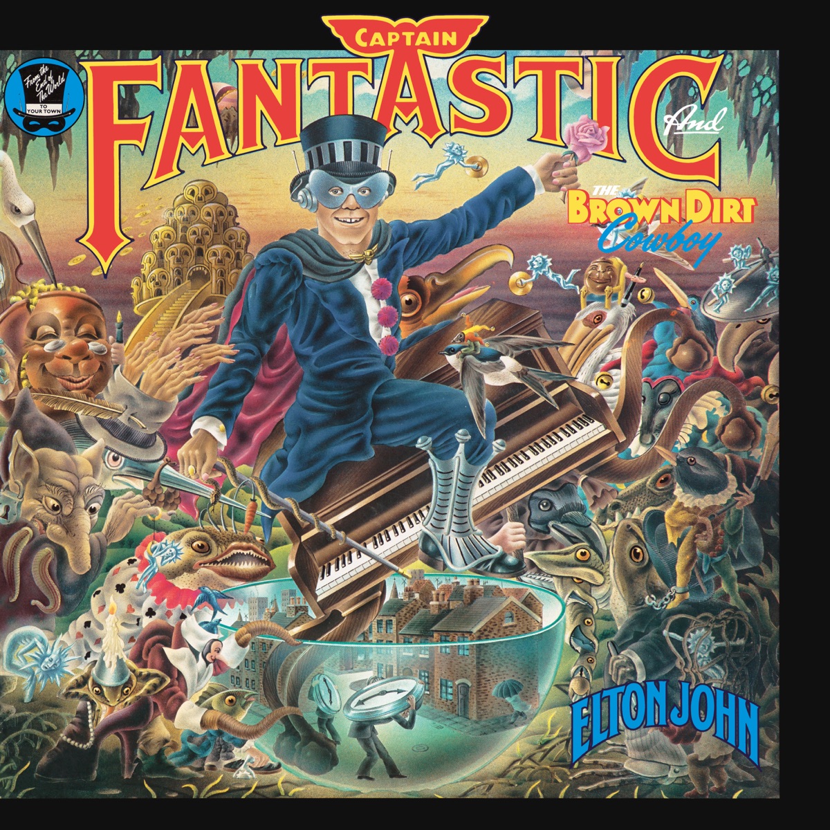 Обложка Elton John — Captain Fantastic And The Brown Dirt Cowboy