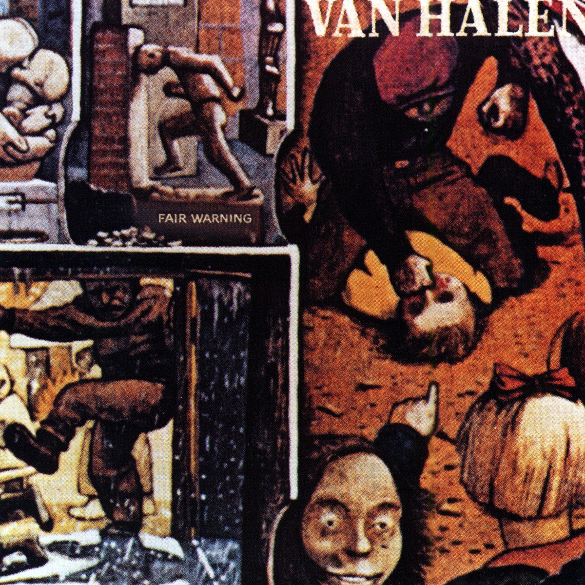 Обложка Van Halen — Fair Warning