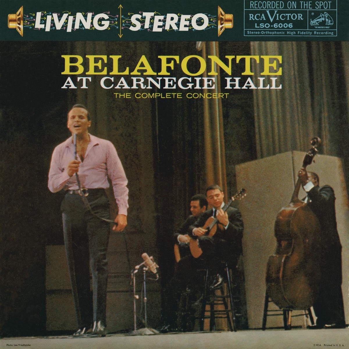 Обложка Harry Belafonte ‎ — Belafonte At Carnegie Hall: The Complete Concert