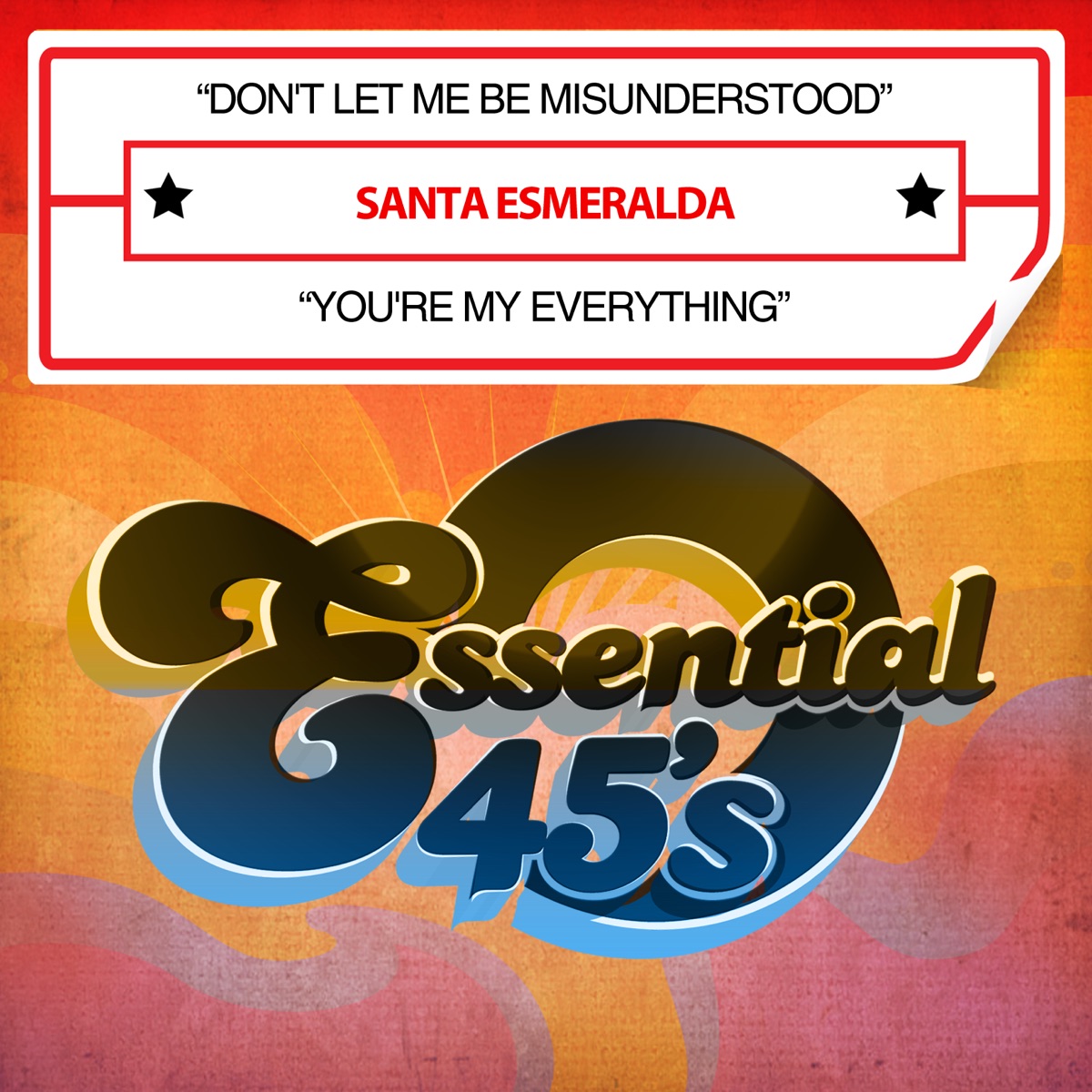 Обложка Santa Esmeralda — Don't Let Me Be Misunderstood