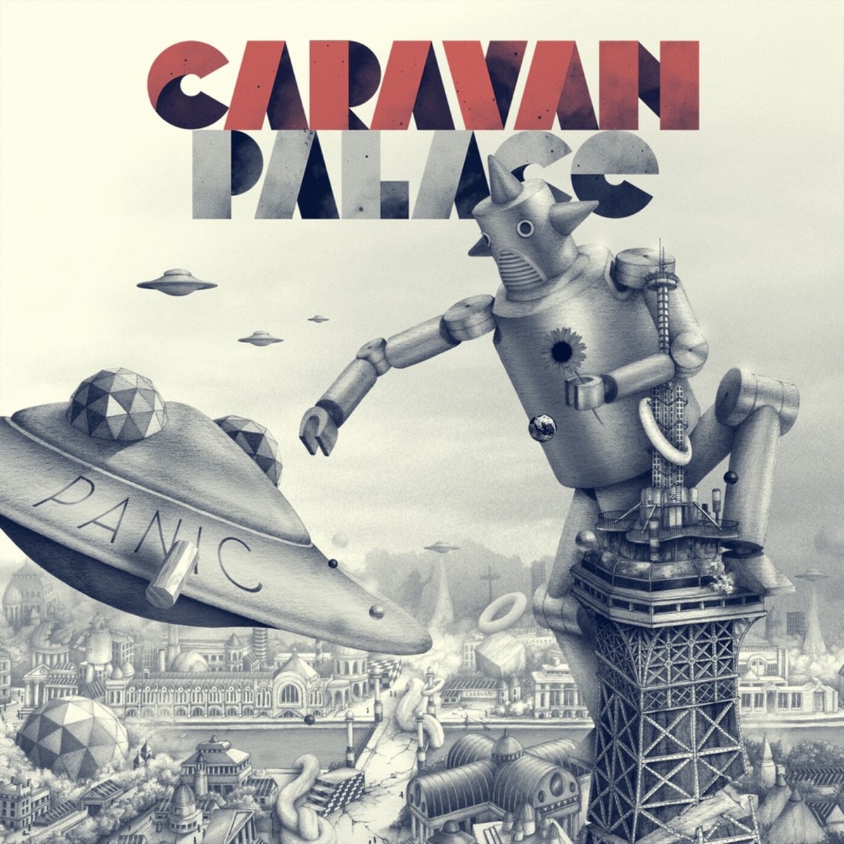 Обложка Caravan Palace — Panic