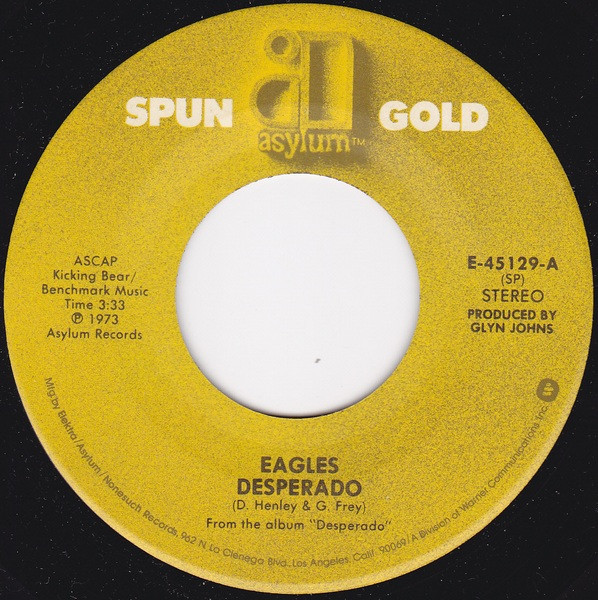 Обложка Eagles — Desperado