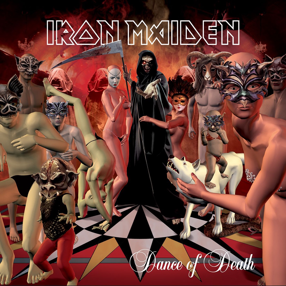 Обложка Iron Maiden — Dance Of Death