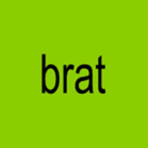 Обложка Charli xcx — Brat