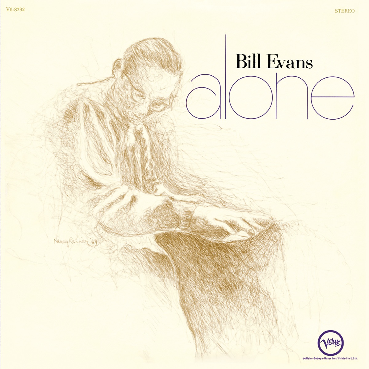 Обложка Bill Evans — Alone