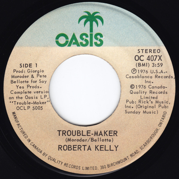 Обложка Roberta Kelly — Trouble Maker