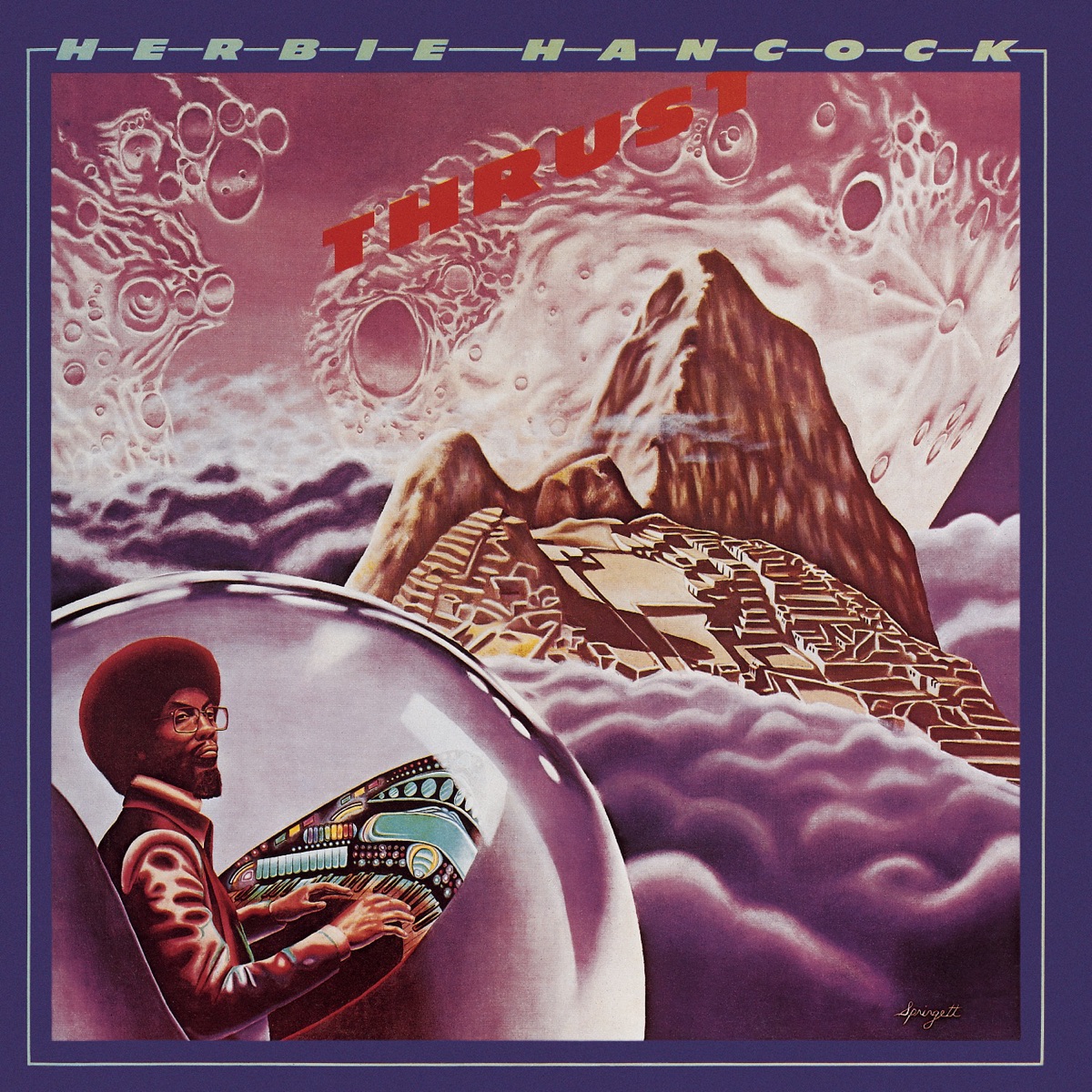 Обложка Herbie Hancock — Thrust