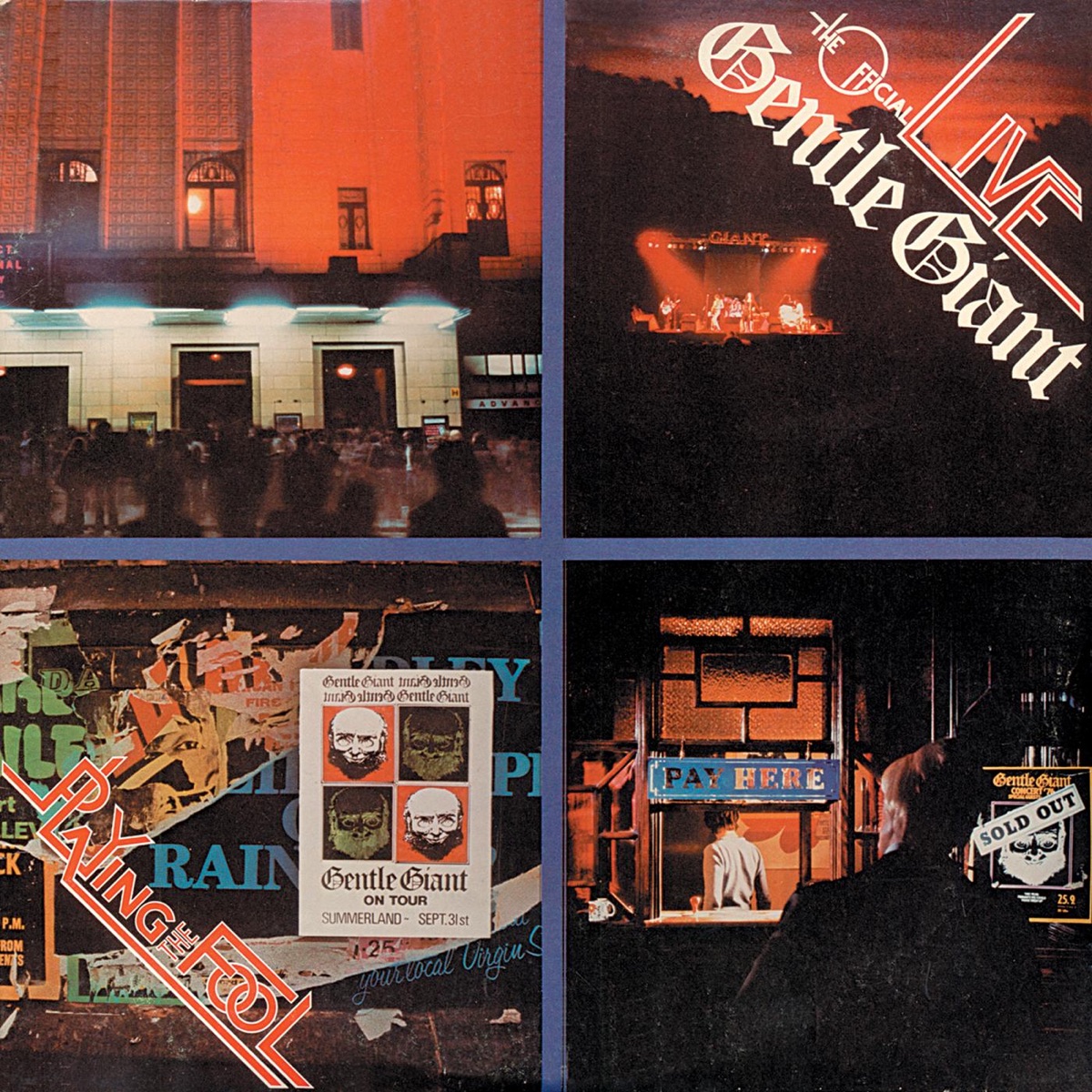 Обложка Gentle Giant — Playing The Fool