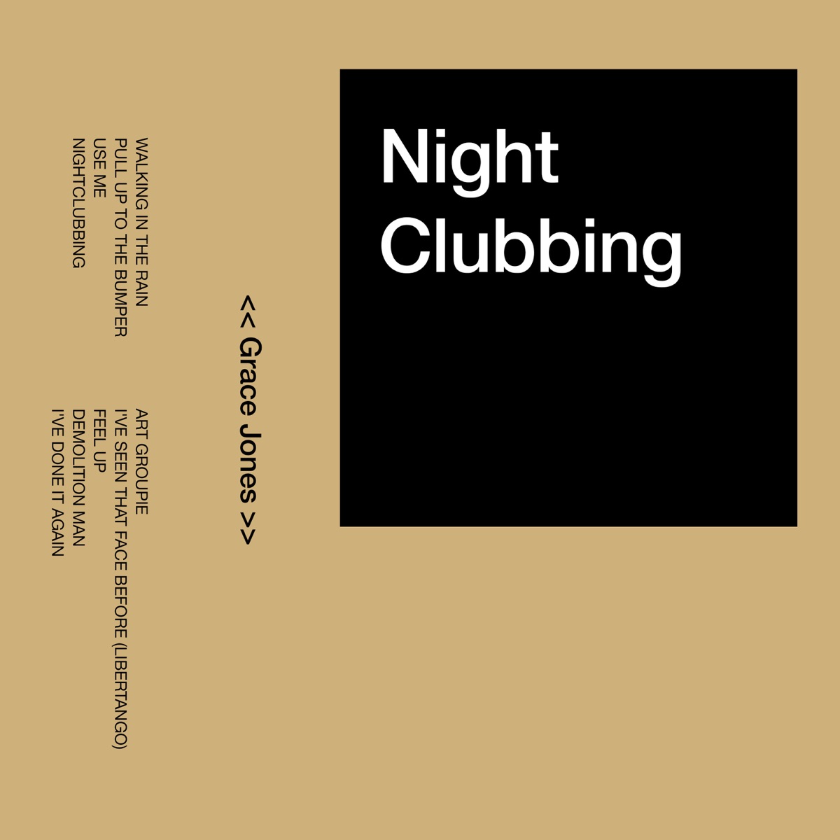 Обложка Grace Jones — Nightclubbing