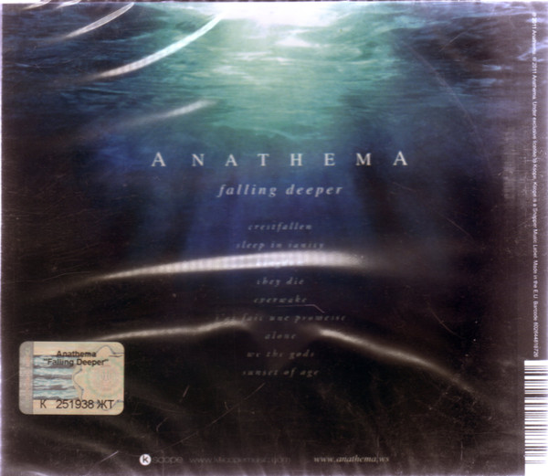 Обложка Anathema — Falling Deeper