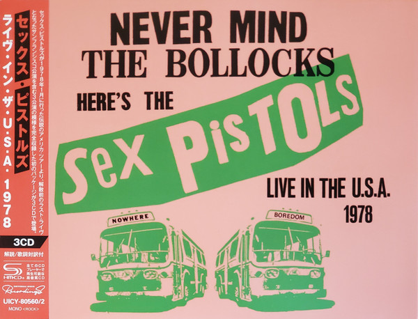 Обложка Sex Pistols — Live In The U.S.A.