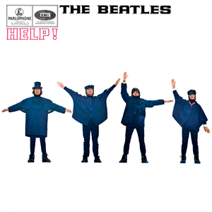 Обложка Beatles — HELP!