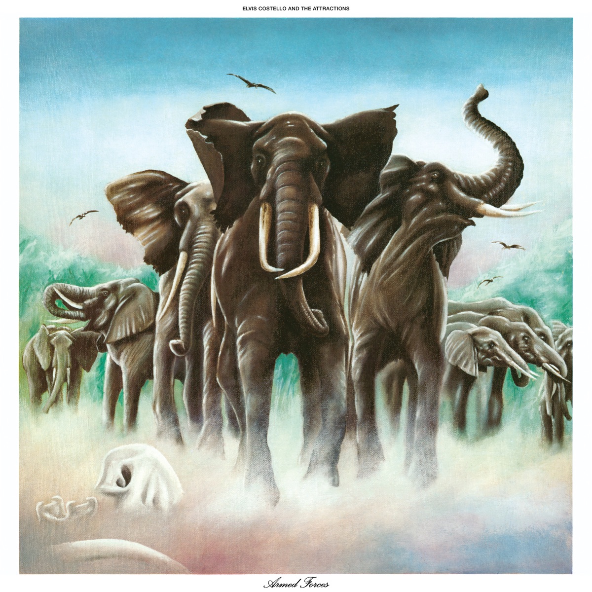 Обложка Elvis Costello And The Attractions — Armed Forces