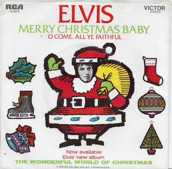 Обложка Elvis Presley — Merry Christmas Baby