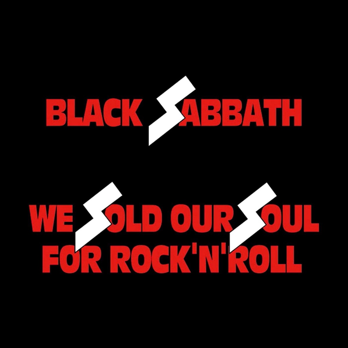 Обложка Black Sabbath — We Sold Our Soul For Rock 'N' Roll