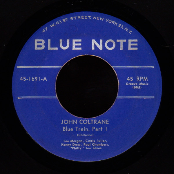Обложка John Coltrane — BLUE TRAIN