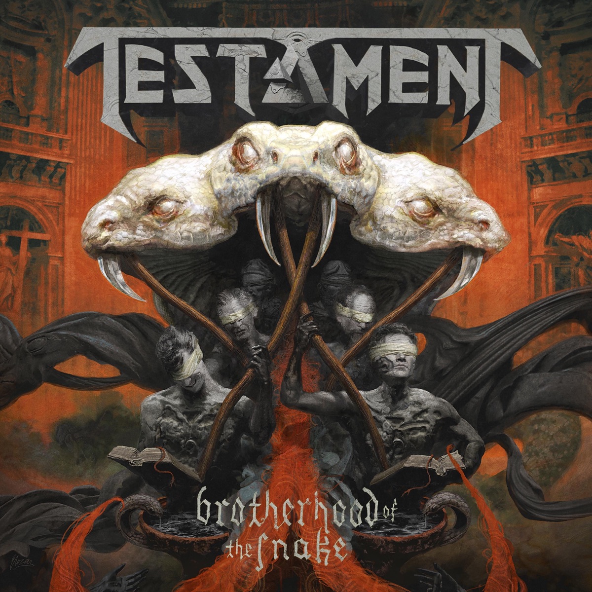 Обложка Testament — Brotherhood Of The Snake