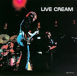 Обложка Cream — Live Cream