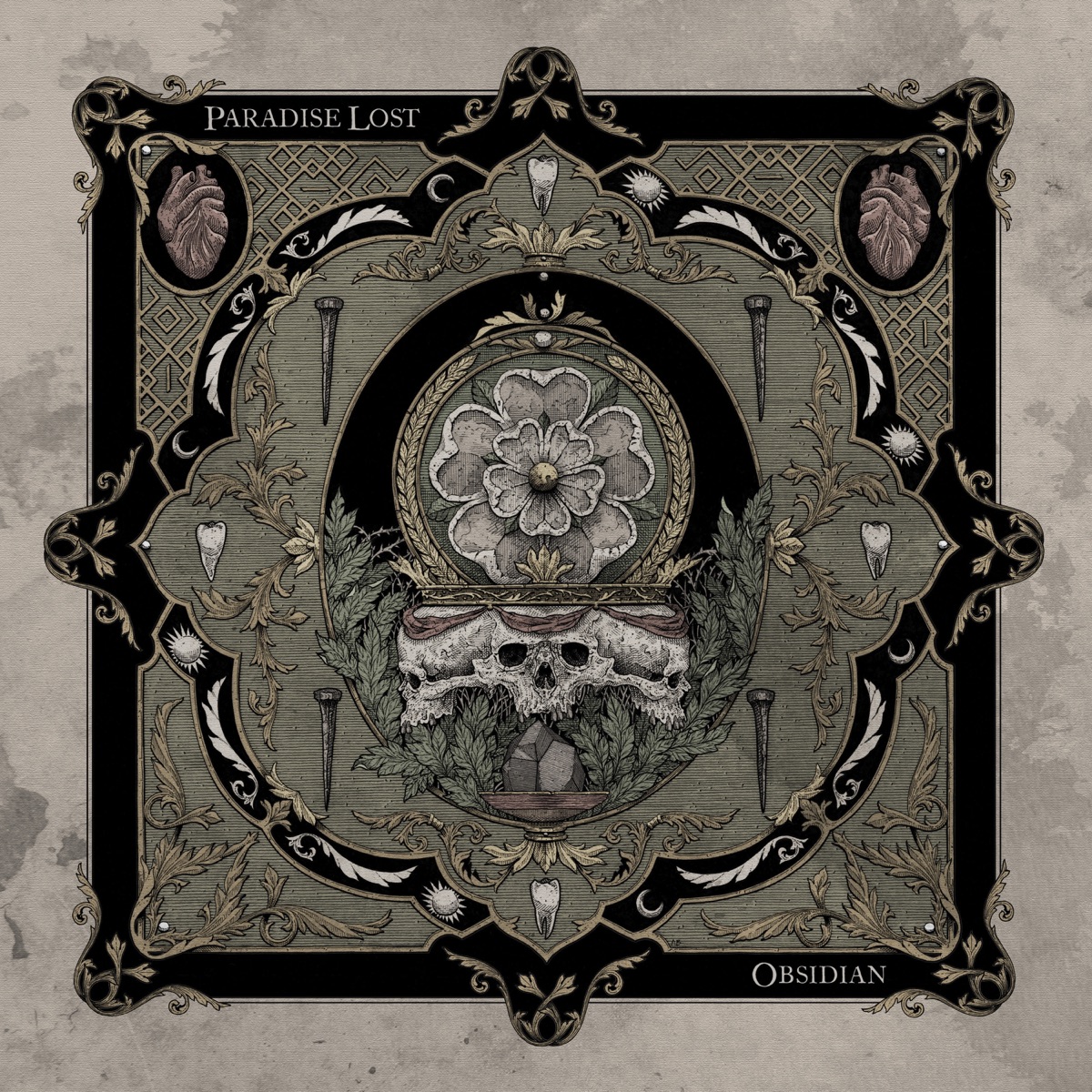 Обложка Paradise Lost — OBSIDIAN