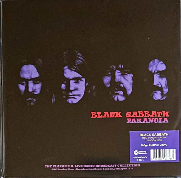 Обложка Black Sabbath — Paranoia