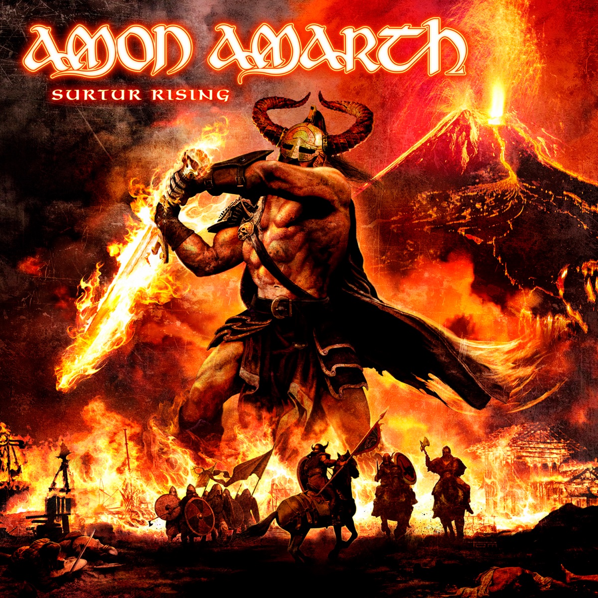 Обложка Amon Amarth — Surtur Rising