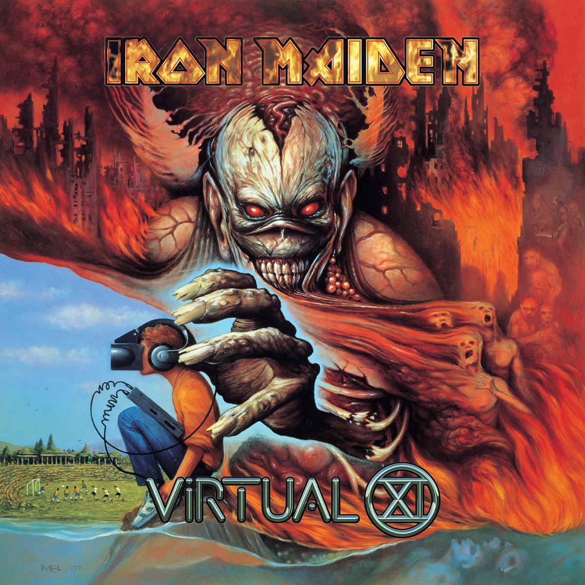 Обложка Iron Maiden — Virtual XI