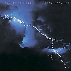 Обложка Dire Straits — Love Over Gold